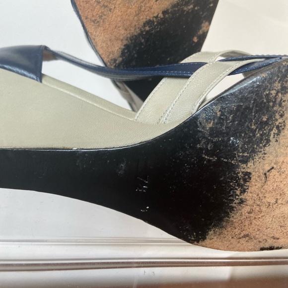 Vintage Christian Dior wedge sandals - Picture 7 of 9